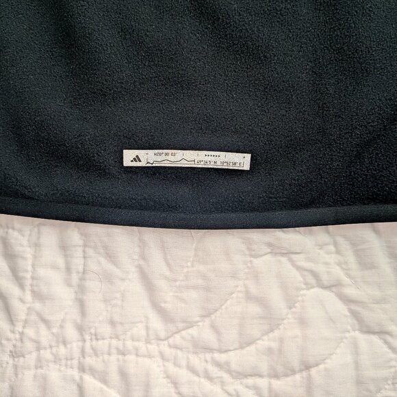 Adidas Ultimate Running Conquer the Elements Jacket Men Fleece M EUC - Picture 4 of 7